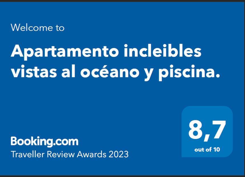 Apartamento Incleibles Vistas Al Oceano Y Piscina. 아칸티라도 외부 사진